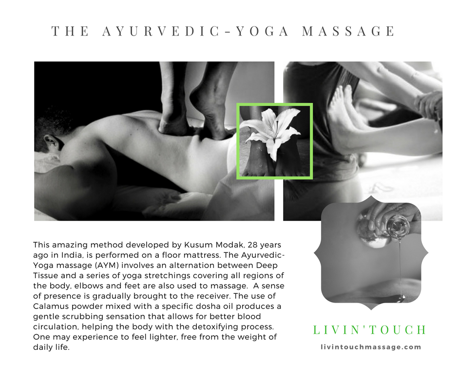 The ayurvedic yoga massage