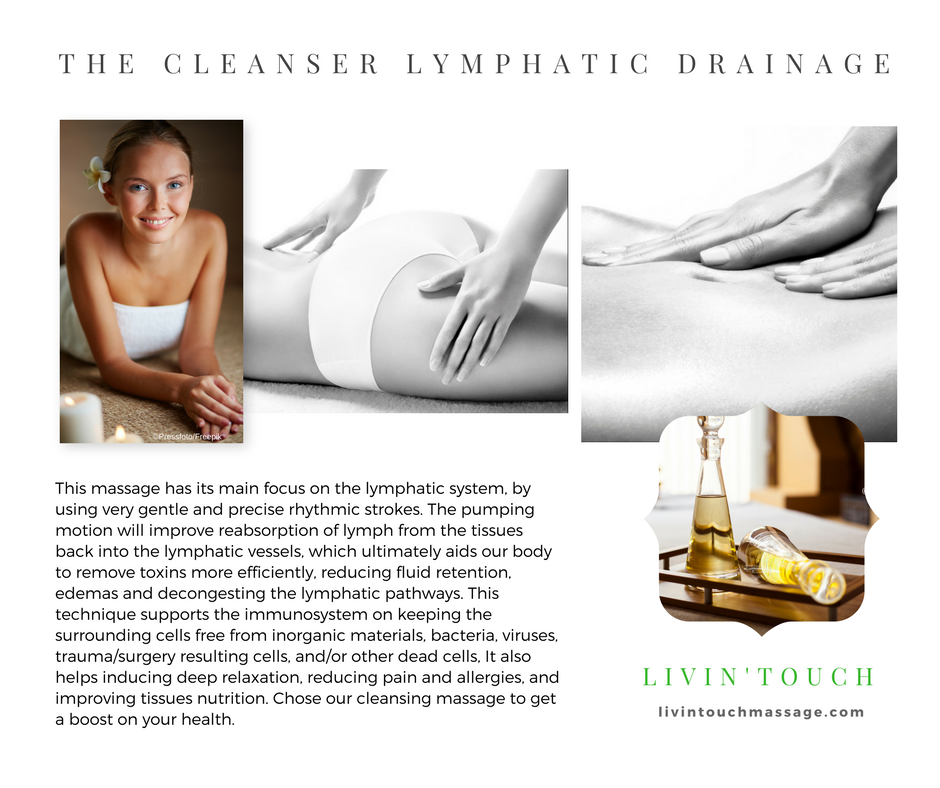 The cleanser lymphatic drainage
